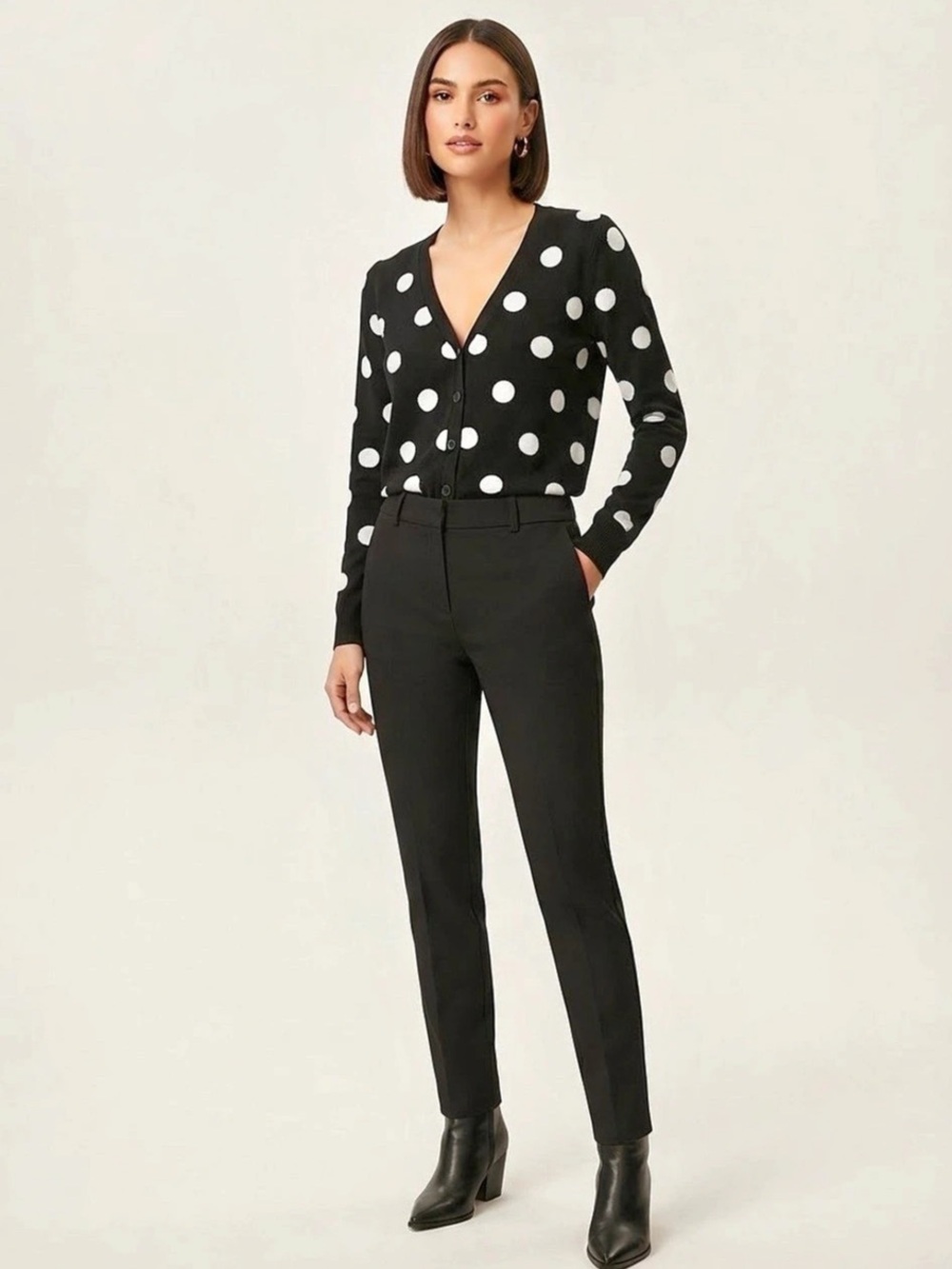 Forever 21 in Black & White Cardigan